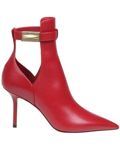 Jimmy Choo Heeled Boots - Red