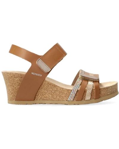 Mephisto Flat sandals - Marrón