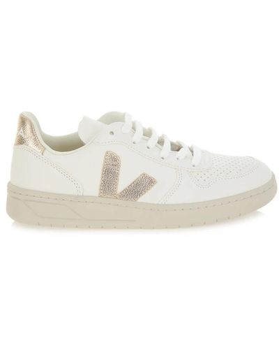 Veja V-10 special leather sneakers - Weiß