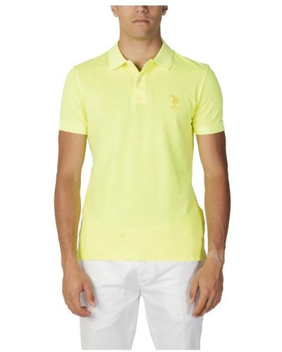 U.S. POLO ASSN. Polo Shirts - Yellow
