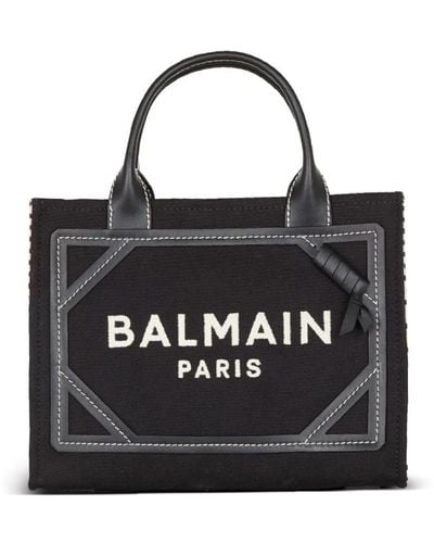 Balmain Tote Bags - Black