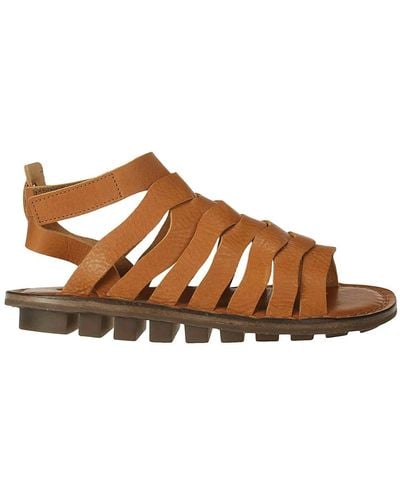Trippen Shoes > sandals > flat sandals - Marron