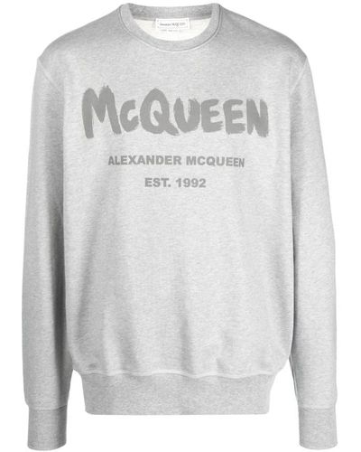 Alexander McQueen Sweatshirts - Grau