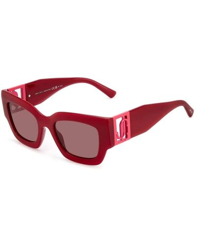 Jimmy Choo Sunglasses - Red