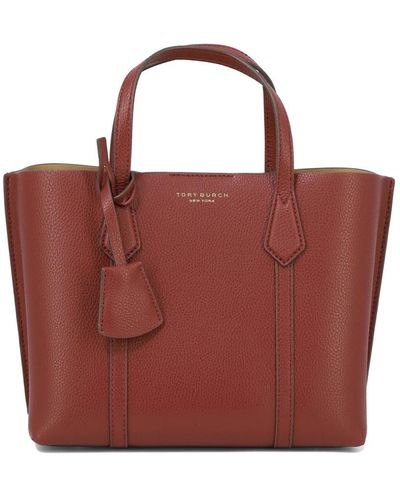 Tory Burch Perry borsa tote in pelle - Rosso