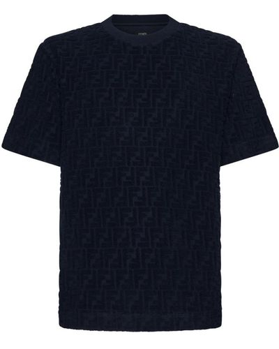 Blue Fendi T-shirts for Men | Lyst