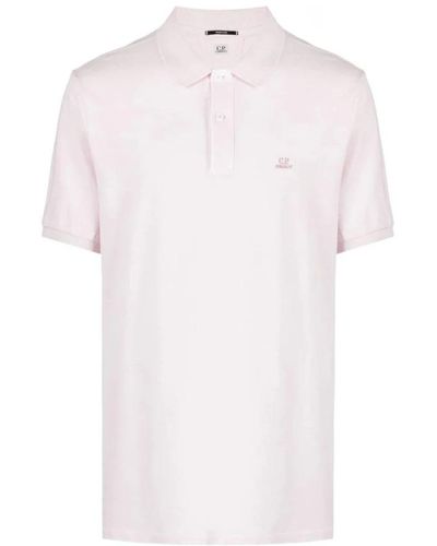 C.P. Company Polo Shirts - White