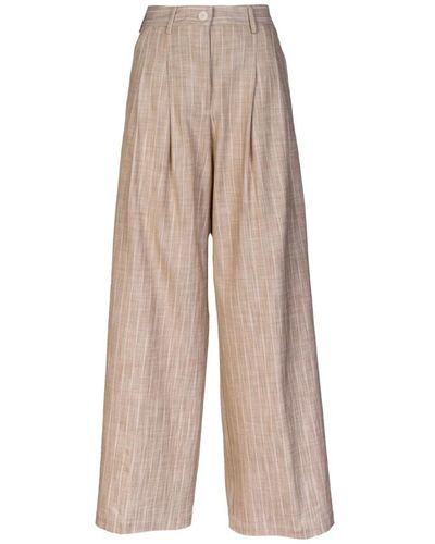 Jucca Wide trousers - Natur
