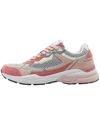 Pepe Jeans Dave rise w sneakers - stilvoll und bequem - Pink
