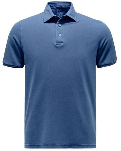 Fedeli Tops > polo shirts - Bleu