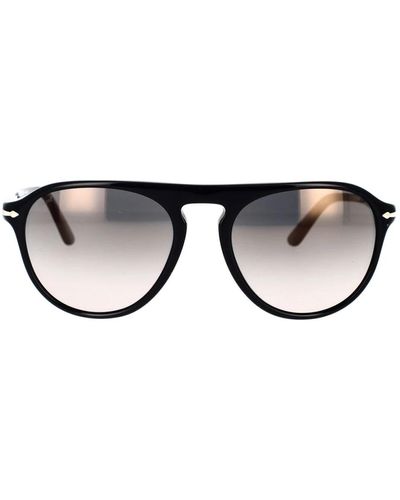 Persol Vintage oversized sonnenbrille mit polarisierten gläsern - Schwarz