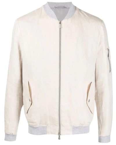 Eleventy Jackets > bomber jackets - Blanc