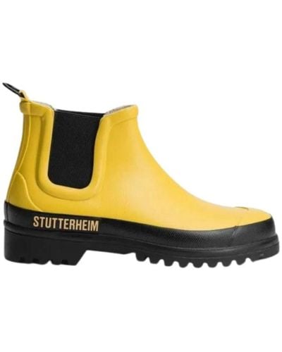 Stutterheim Chelsea Boots - Yellow
