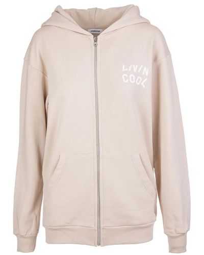 LIVINCOOL Sweatshirts & hoodies > zip-throughs - Rose