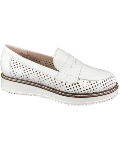 Pitillos Shoes > flats > loafers - Blanc