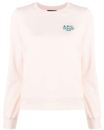 A.P.C. Sweatshirts - Pink
