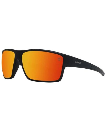 Timberland Sportliche polarisierte sonnenbrille mit grauen gläsern - Braun