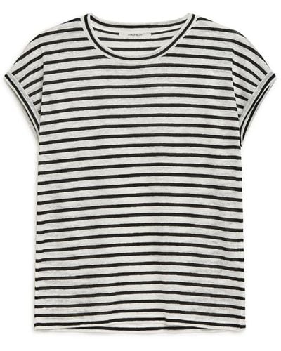 Maliparmi T-shirt striped jersey - Nero
