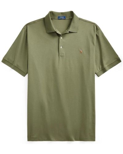 Ralph Lauren Pony Logo Polo Shirt Polo & T-shirts - Green