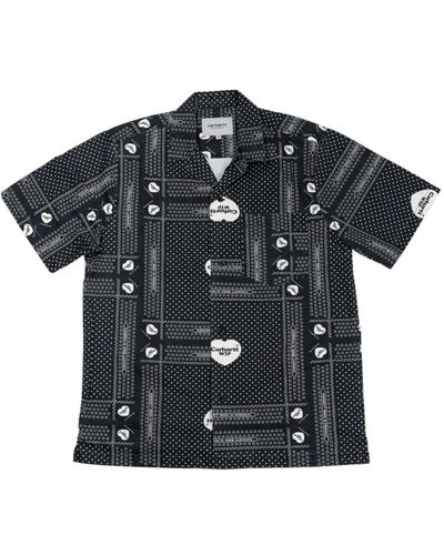 Carhartt Short Sleeve Shirts - Black