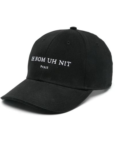 ih nom uh nit Accessories > hats > caps - Noir