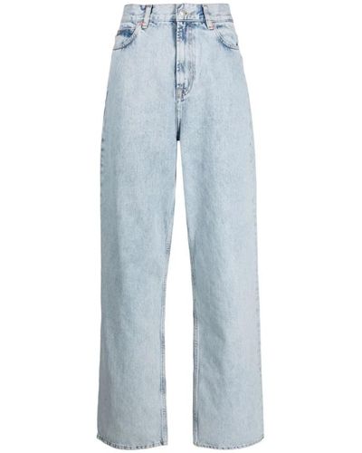 Wardrobe NYC Blaue jeans mit niedriger taille