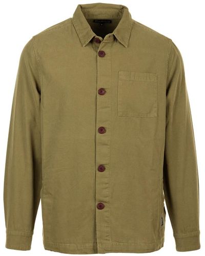 Barbour Verde lavato overshirt