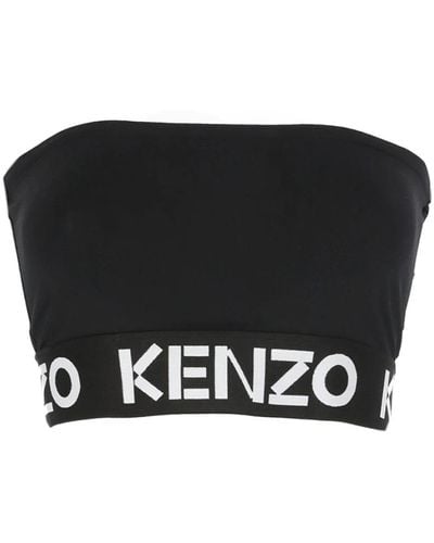 KENZO Sleeveless Tops - Black
