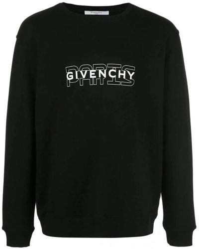 Givenchy Logo sweatshirt - schwarz rundhals langarm