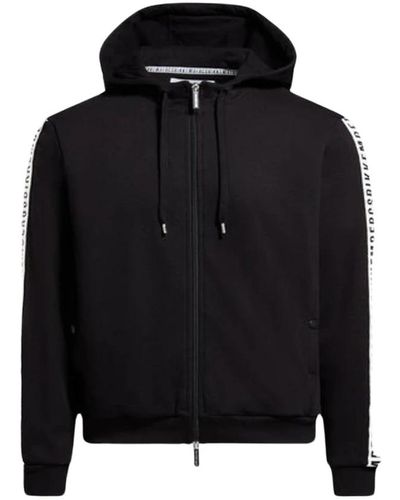 Bikkembergs Sweatshirts & hoodies > zip-throughs - Noir