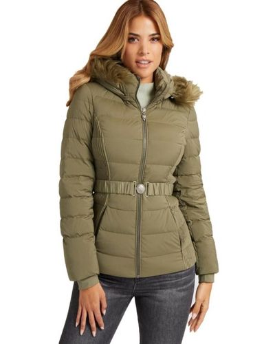 Guess Claudia down jacket w1bl 33 we 4p2 g831 - Verde