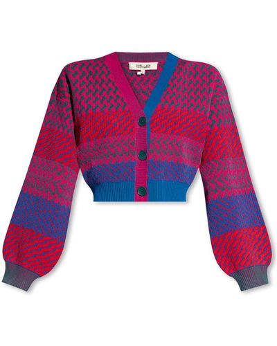 Diane von Furstenberg Knitwear > cardigans - Rouge