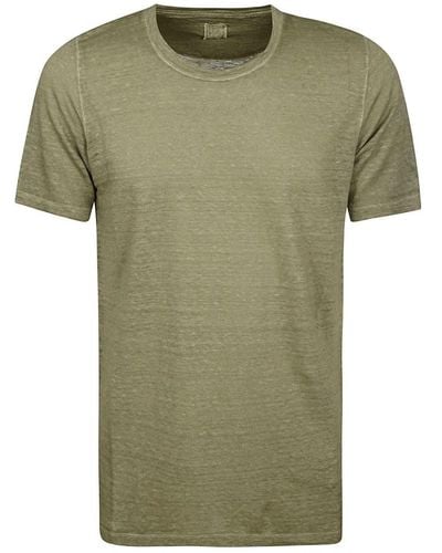 120% Lino T-Shirts - Grün