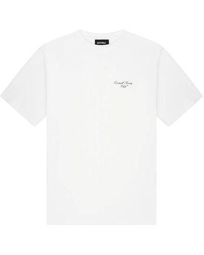 Quotrell Tops > t-shirts - Blanc