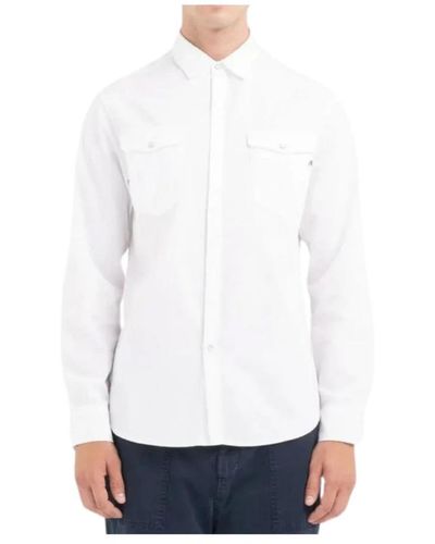 Replay Casual Shirts - White