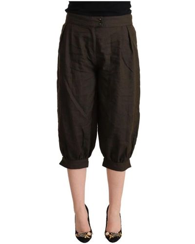 Gianfranco Ferré Trousers > cropped trousers - Noir