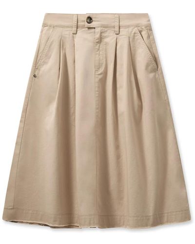 Mos Mosh Short Skirts - Natural
