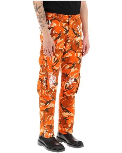 Martine Rose Slim-fit trousers - Orange