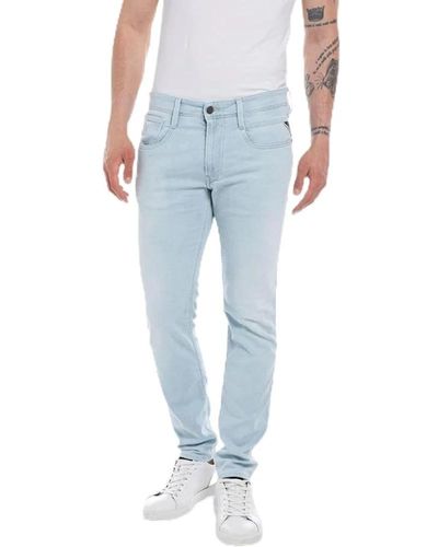Replay Jeans > slim-fit jeans - Bleu