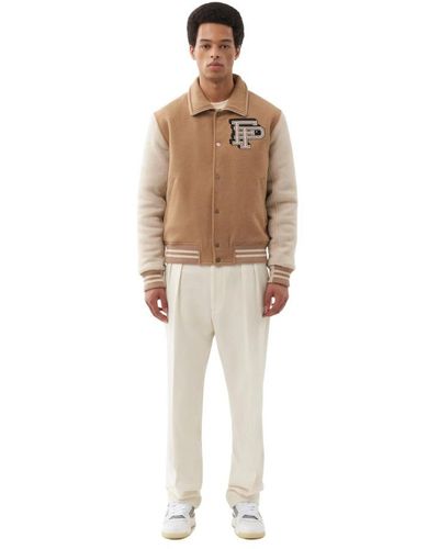 Filling Pieces Bomber Jackets - Natural