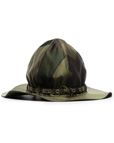 Sacai Hats - Green