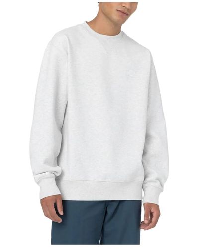 Dickies Stylischer summerdale sweatshirt für männer - Weiß
