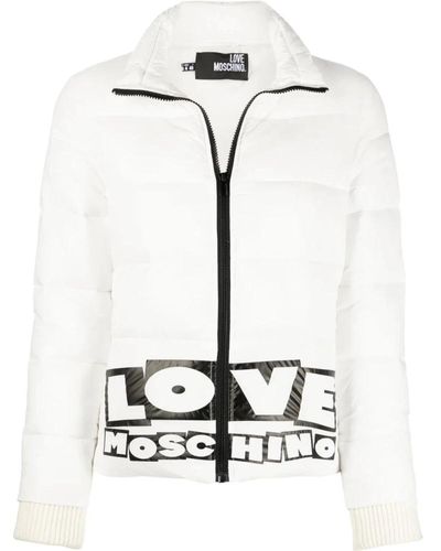 Love Moschino Down giacche - Bianco