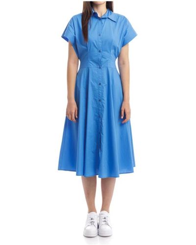 Seventy Shirt Dresses - Blau