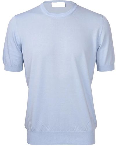 Paolo Fiorillo Vintage t-shirt in cotone organico - Blu