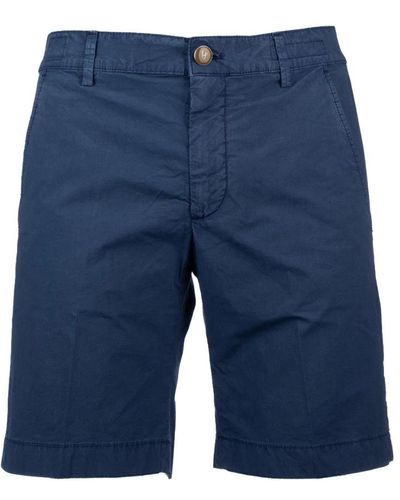 Hand Picked Stylische bermuda shorts für sommertage - Blau