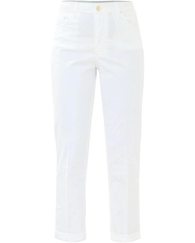 Kocca Pantalones versátiles de talle alto - Blanco