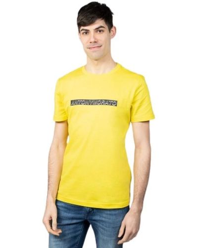 Antony Morato Tops > t-shirts - Jaune