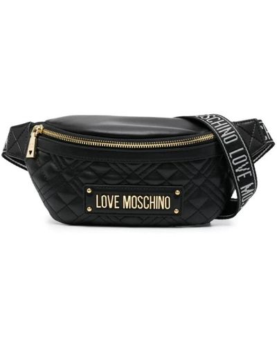 Love Moschino Belt Bags - Black