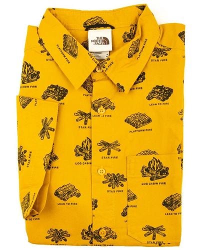 The North Face Short Sleeve Shirts - Yellow